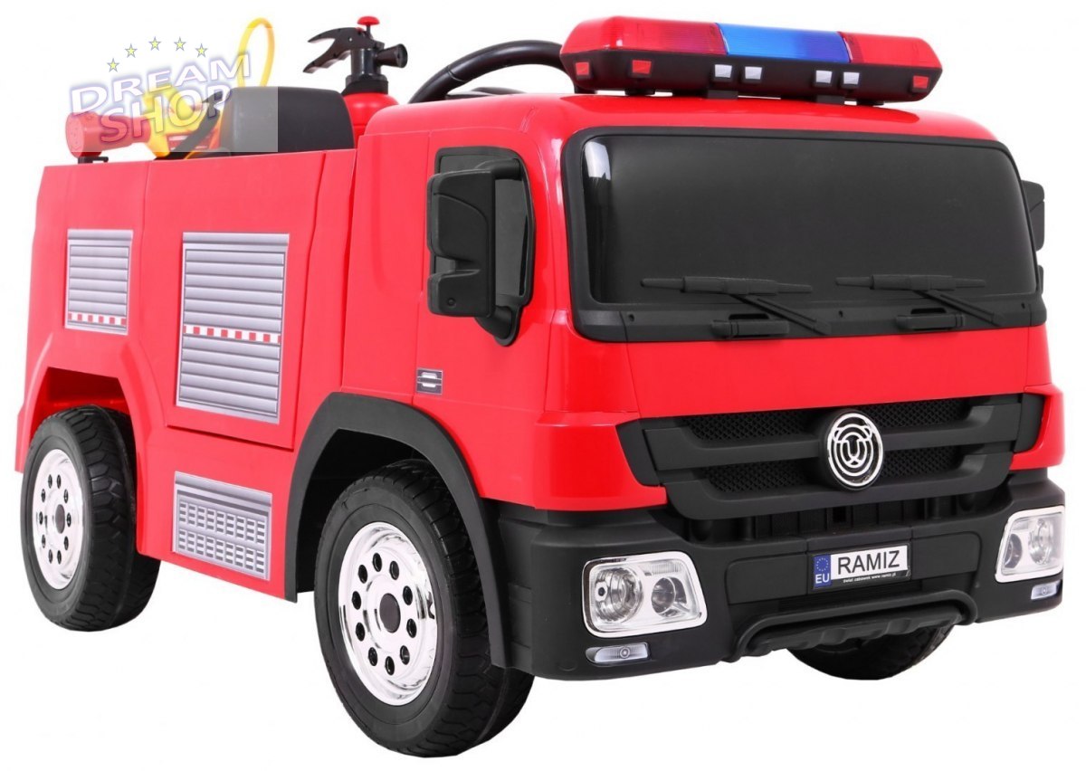 STRAŻ POŻARNA auto na akumulator dla dzieci SYRENA/LED STRAŻ POŻARNA auto na akumulator dla dzieci SYRENA/LED