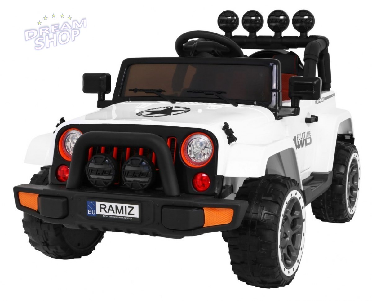 Pojazd Terenowy Full Time 4WD Biały Pojazd Terenowy Full Time 4WD Biały