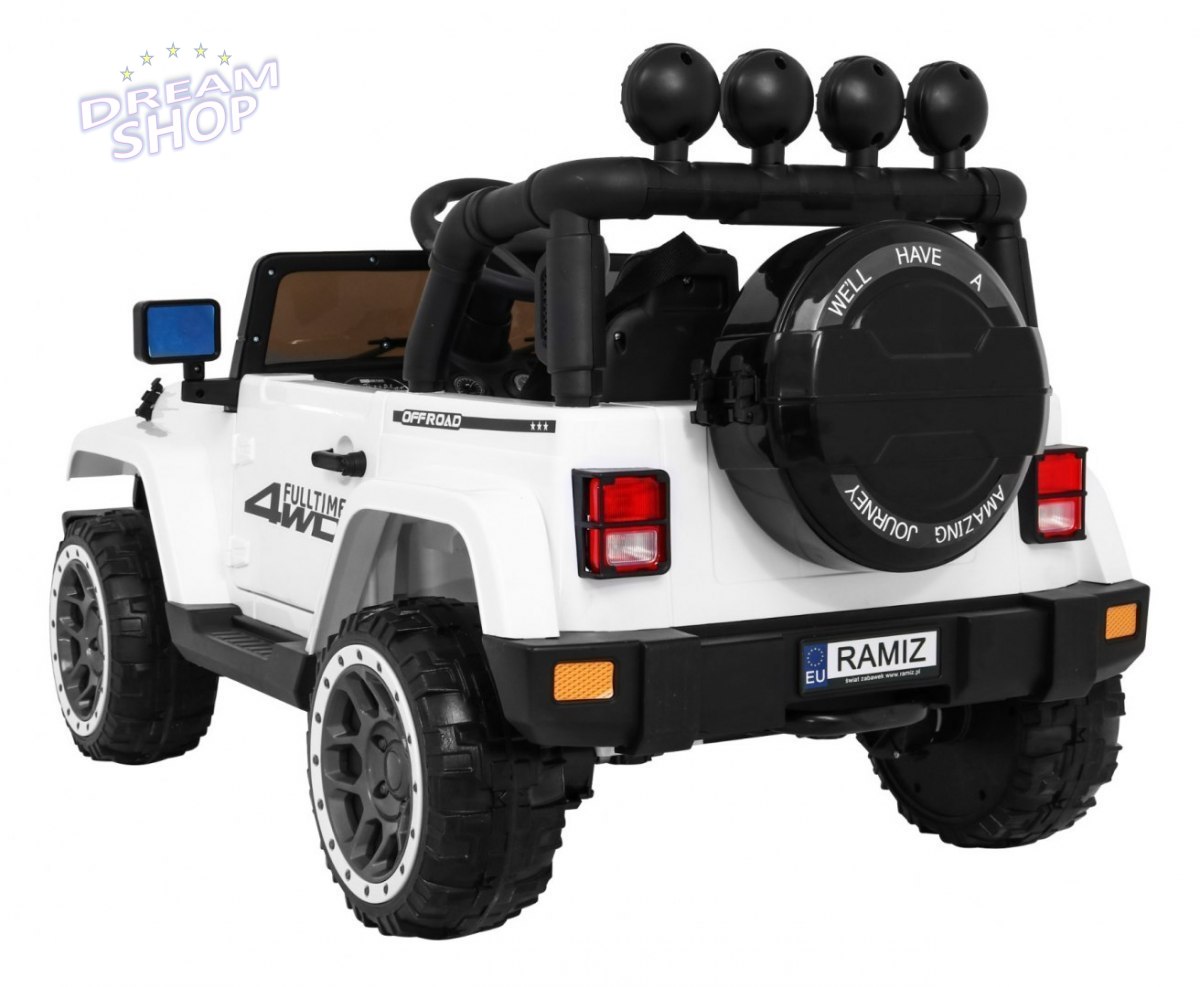 Pojazd Terenowy Full Time 4WD Biały Pojazd Terenowy Full Time 4WD Biały