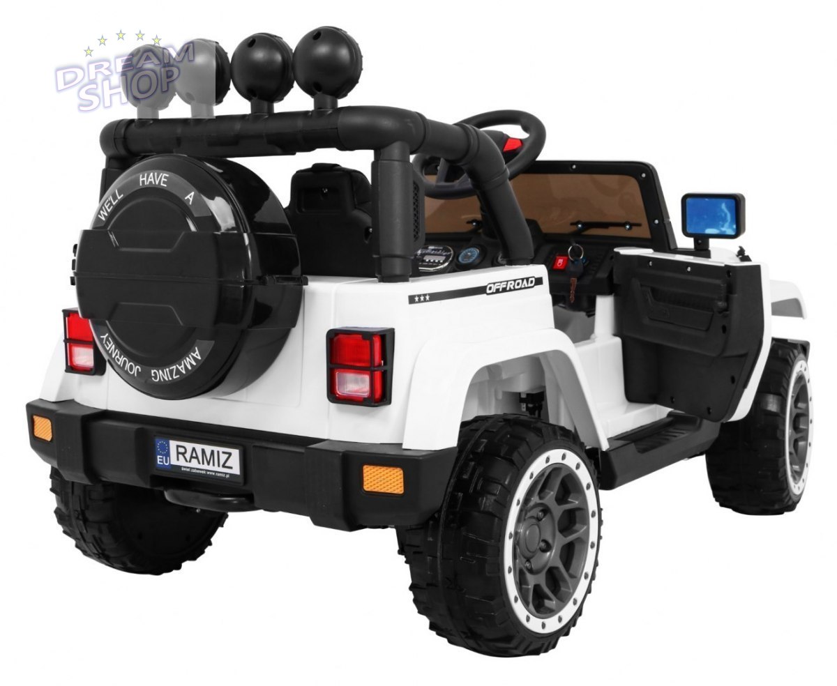 Pojazd Terenowy Full Time 4WD Biały Pojazd Terenowy Full Time 4WD Biały