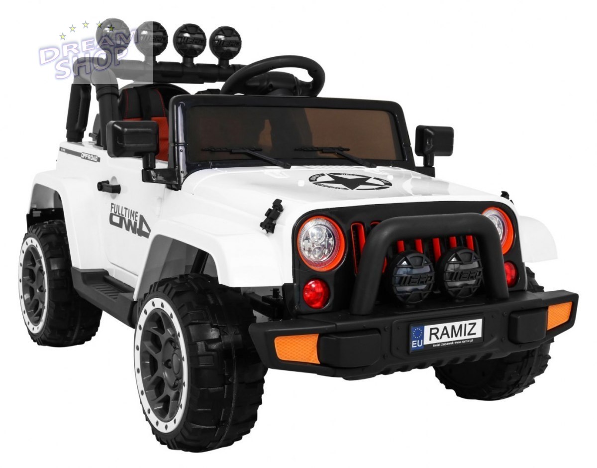 Pojazd Terenowy Full Time 4WD Biały Pojazd Terenowy Full Time 4WD Biały