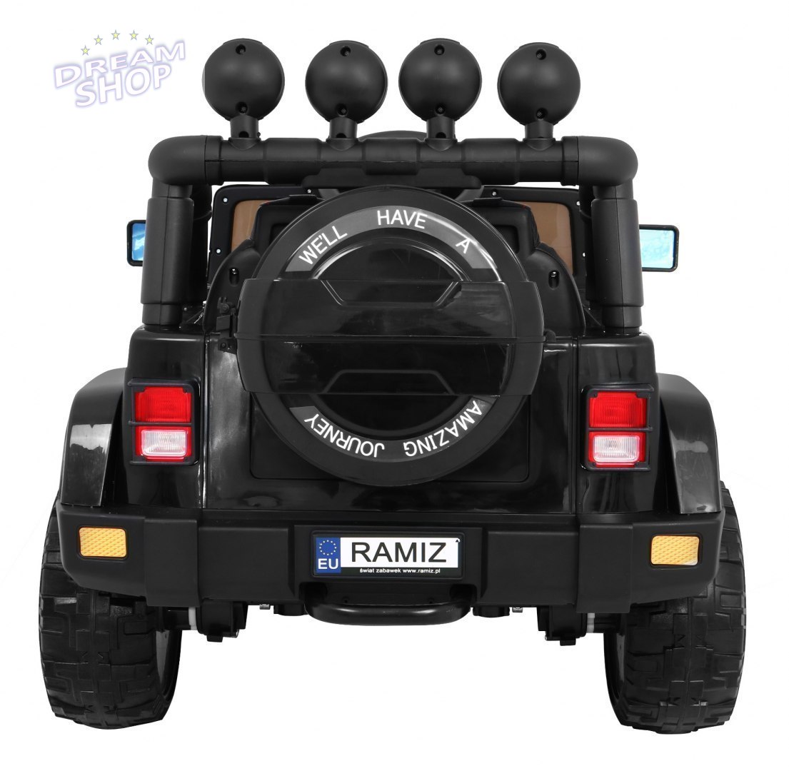 Pojazd Terenowy Full Time 4WD Czarny Pojazd Terenowy Full Time 4WD Czarny