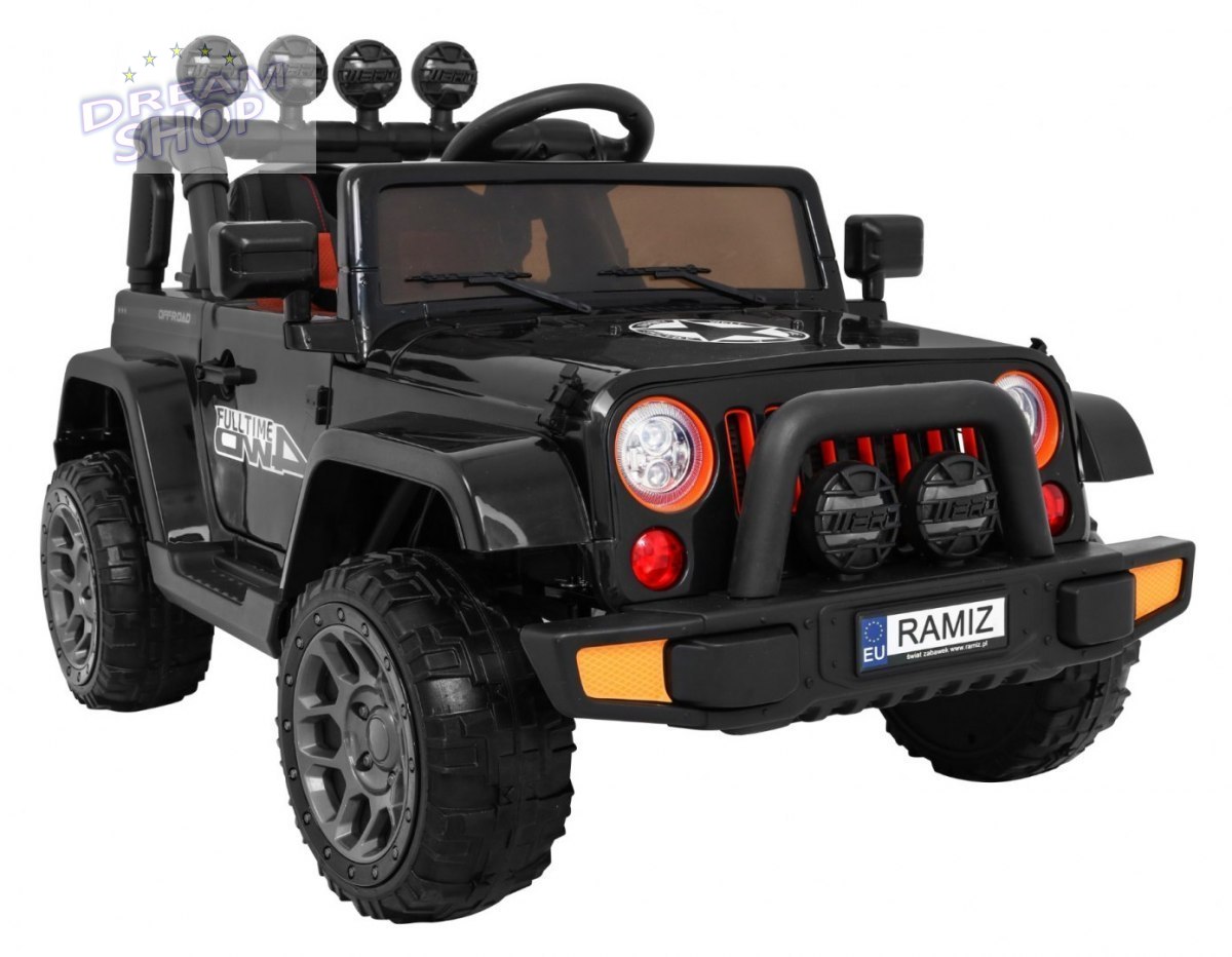 Pojazd Terenowy Full Time 4WD Czarny Pojazd Terenowy Full Time 4WD Czarny