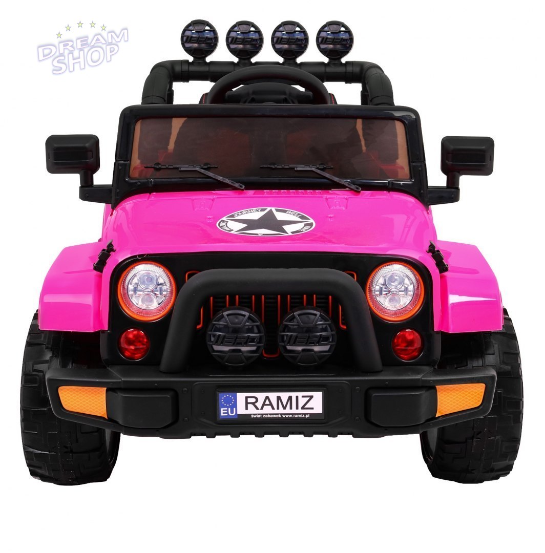 Pojazd Terenowy Full Time 4WD Różowy Pojazd Terenowy Full Time 4WD Różowy