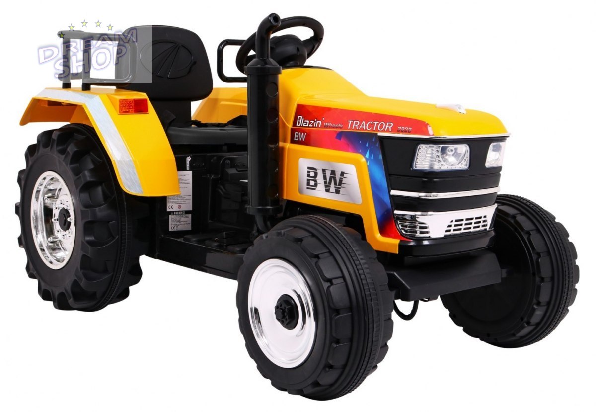 Pojazd Traktor BLAZIN BW Żółty Pojazd Traktor BLAZIN BW Żółty