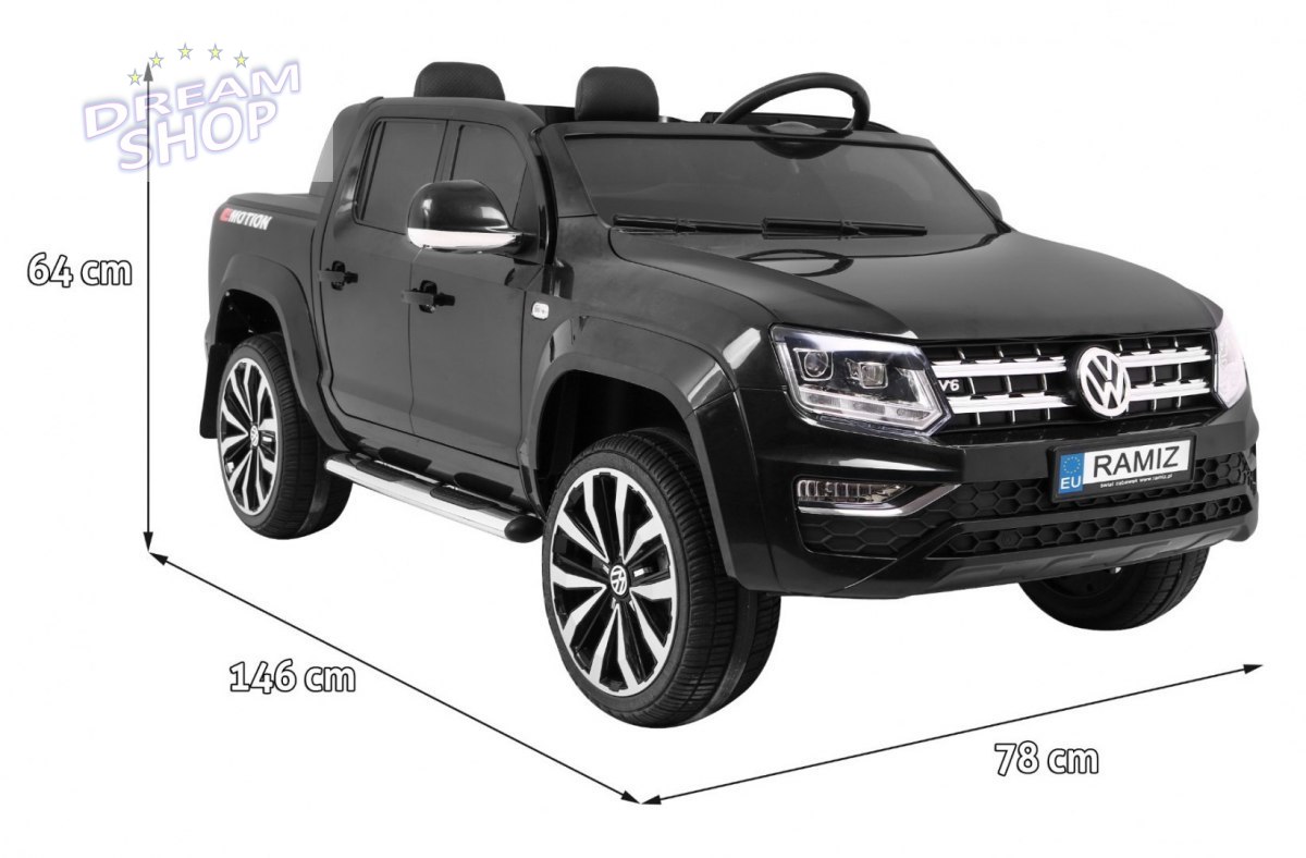 Pojazd Volkswagen AMAROK PICK-UP Czarny Pojazd Volkswagen AMAROK PICK-UP Czarny