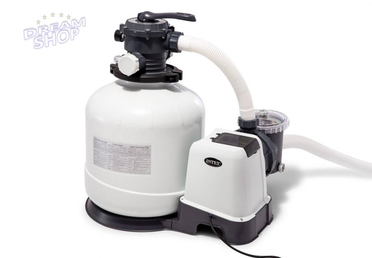 Pompa piaskowa KRYSTAL CLEAR,3200 gal./h INTEX Pompa piaskowa KRYSTAL CLEAR,3200 gal./h INTEX
