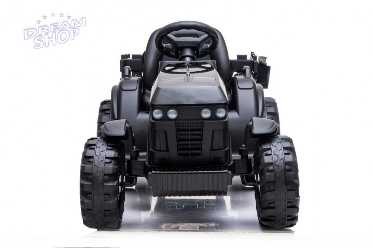 Traktor Titanium Z Przyczepą Czarny Traktor Titanium Z Przyczepą Czarny