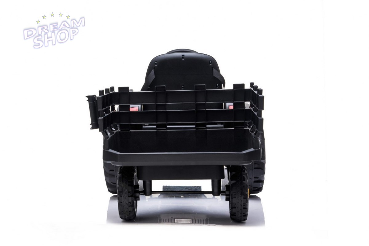 Traktor Titanium Z Przyczepą Czarny Traktor Titanium Z Przyczepą Czarny
