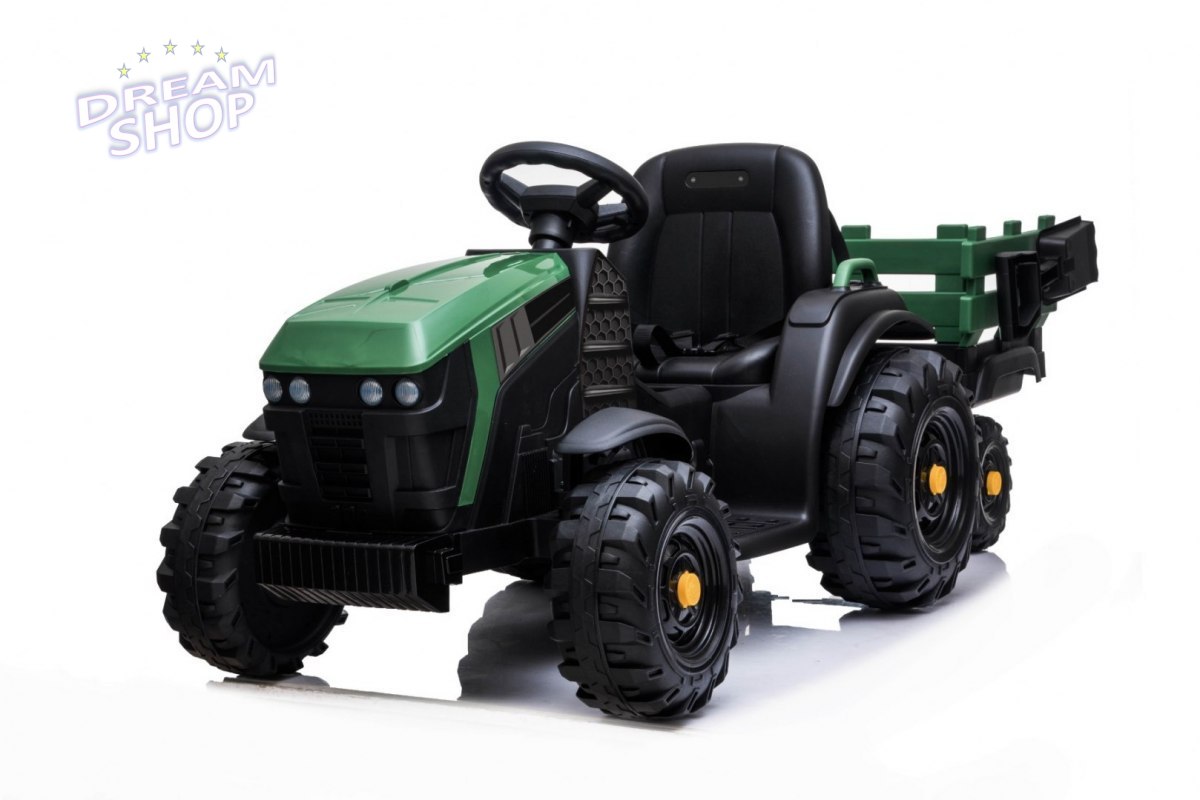 Traktor Titanium Z Przyczepą Zielony Traktor Titanium Z Przyczepą Zielony