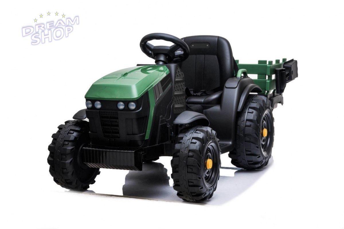 Traktor Titanium Z Przyczepą Zielony Traktor Titanium Z Przyczepą Zielony