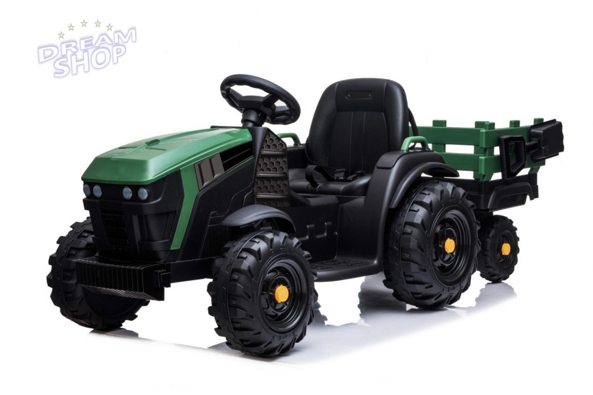 Traktor Titanium Z Przyczepą Zielony Traktor Titanium Z Przyczepą Zielony