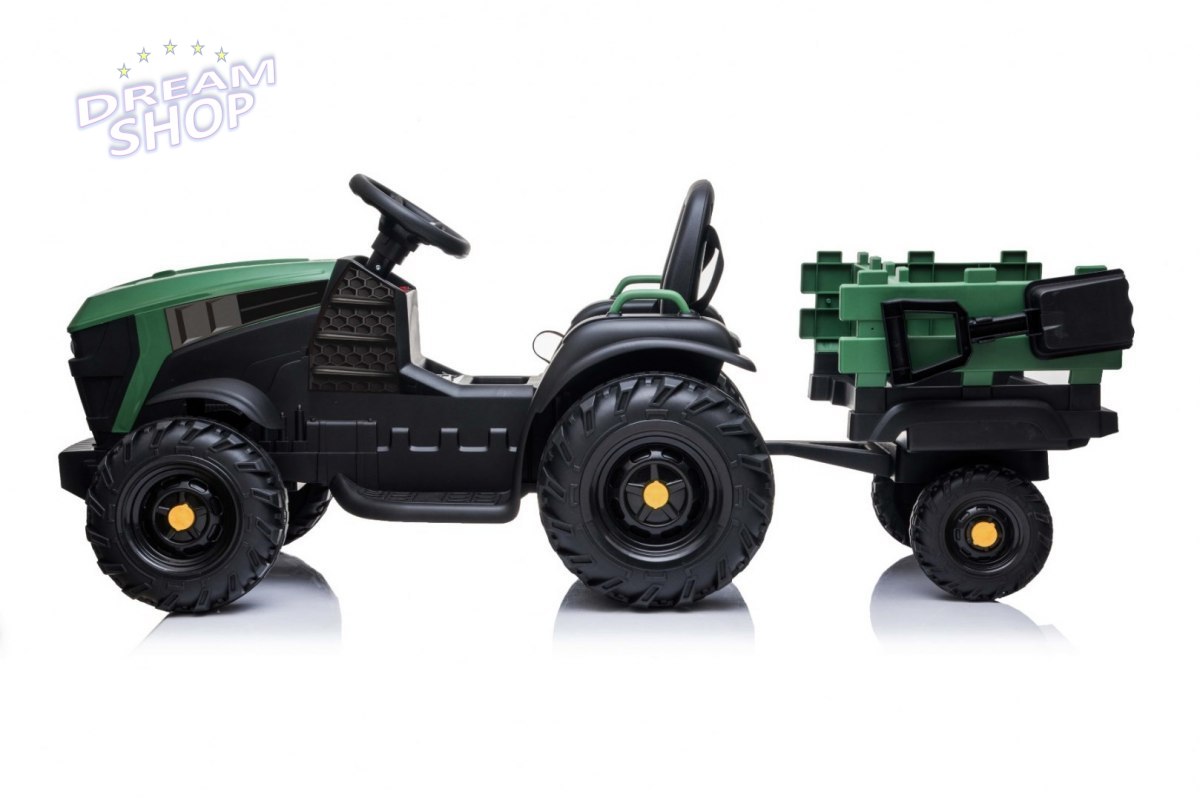 Traktor Titanium Z Przyczepą Zielony Traktor Titanium Z Przyczepą Zielony