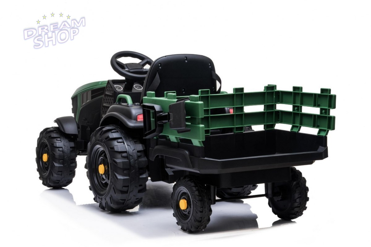 Traktor Titanium Z Przyczepą Zielony Traktor Titanium Z Przyczepą Zielony