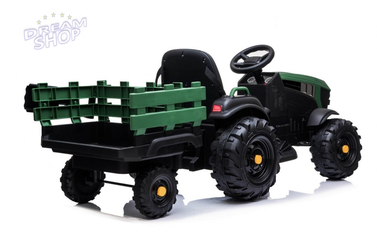 Traktor Titanium Z Przyczepą Zielony Traktor Titanium Z Przyczepą Zielony