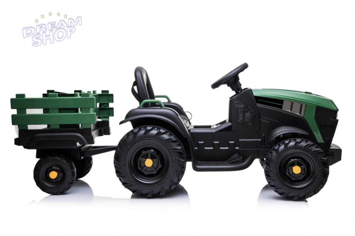 Traktor Titanium Z Przyczepą Zielony Traktor Titanium Z Przyczepą Zielony