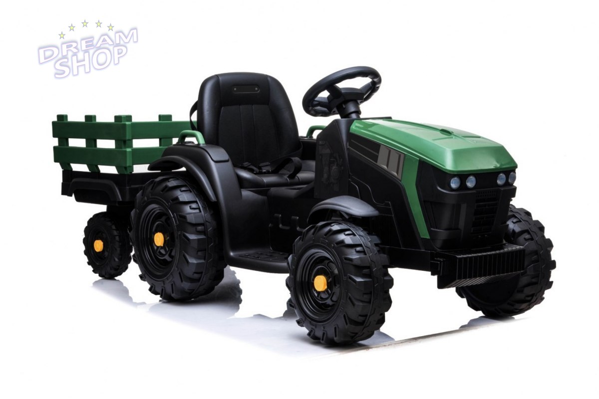 Traktor Titanium Z Przyczepą Zielony Traktor Titanium Z Przyczepą Zielony