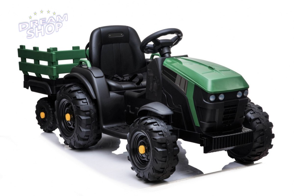Traktor Titanium Z Przyczepą Zielony Traktor Titanium Z Przyczepą Zielony