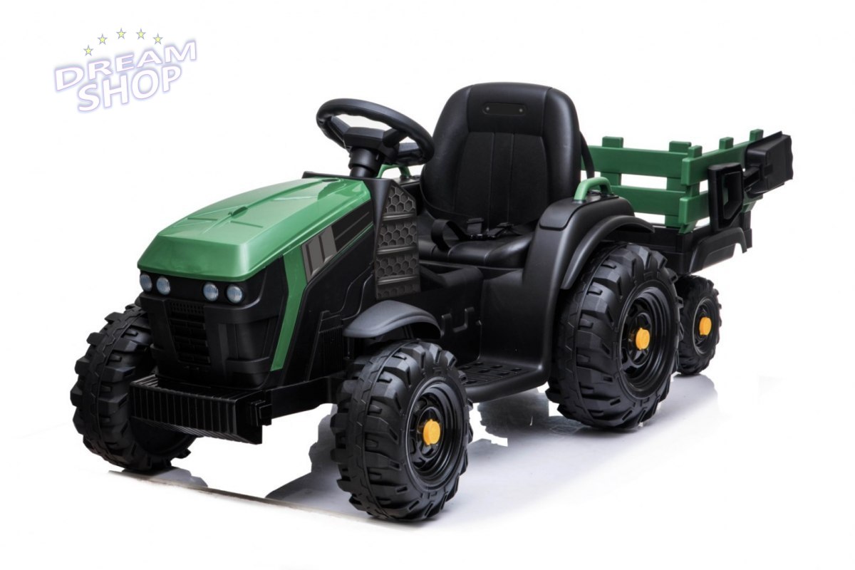 Traktor Titanium Z Przyczepą Zielony Traktor Titanium Z Przyczepą Zielony