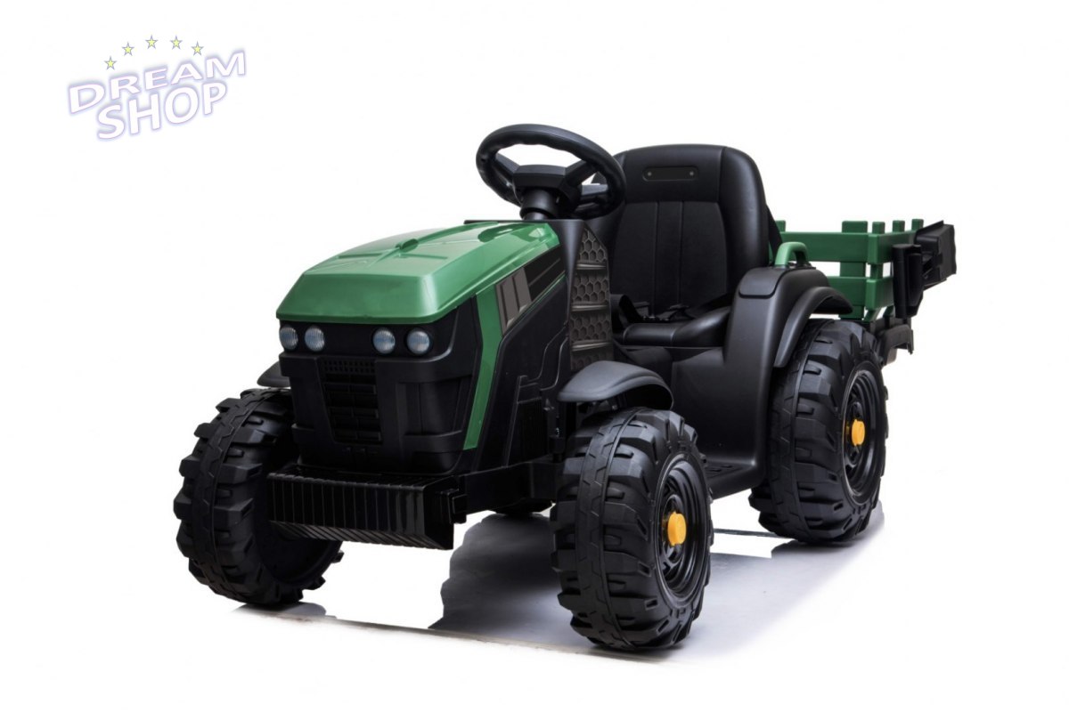 Traktor Titanium Z Przyczepą Zielony Traktor Titanium Z Przyczepą Zielony