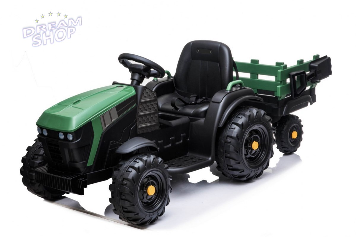 Traktor Titanium Z Przyczepą Zielony Traktor Titanium Z Przyczepą Zielony