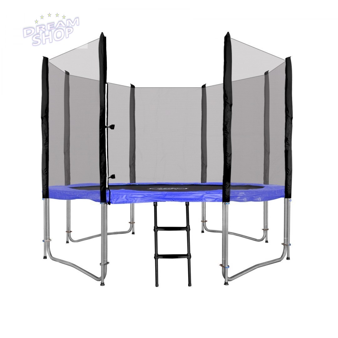 Trampolina Ogrodowa 10FT 305cm Niebieska Trampolina Ogrodowa 10FT 305cm Niebieska