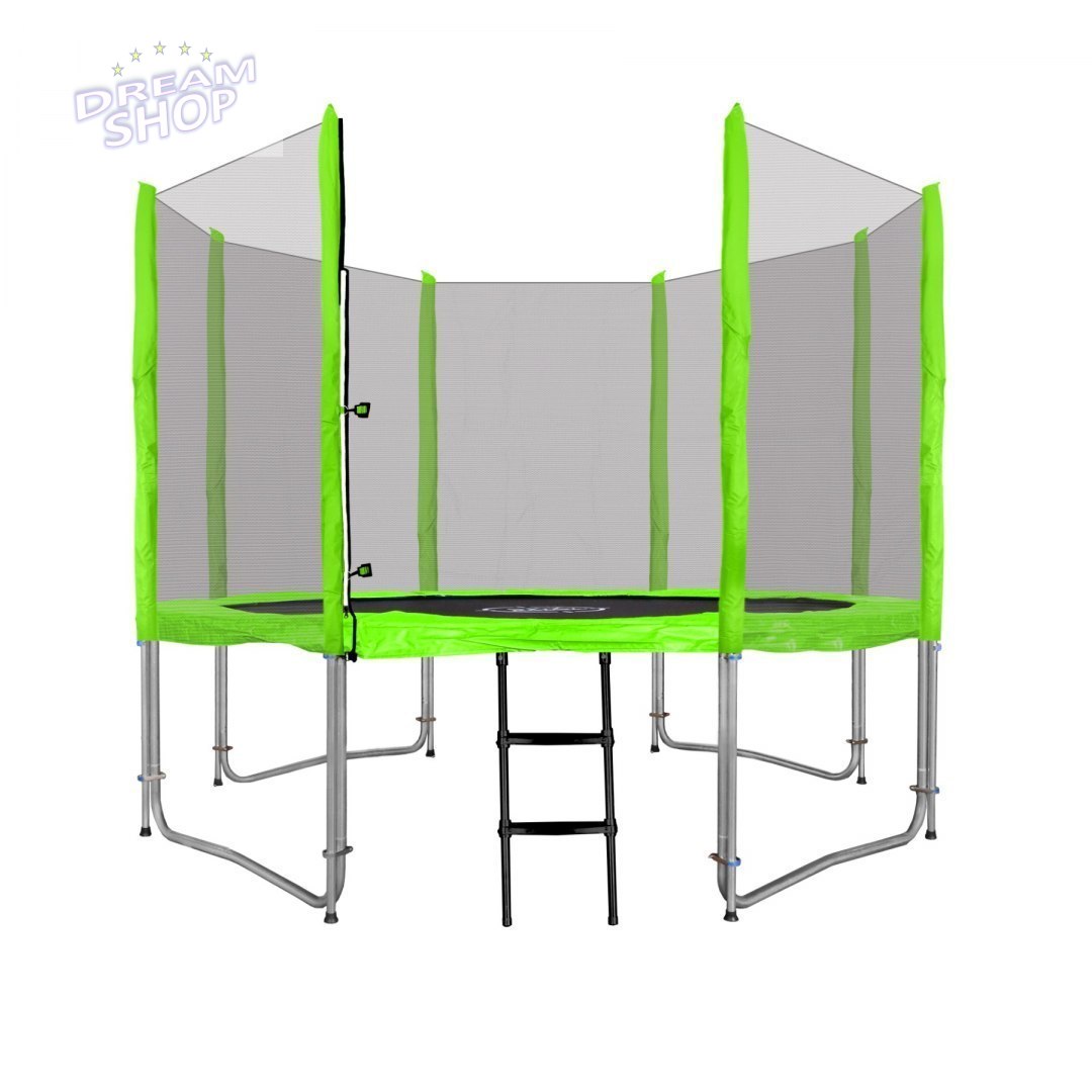 Trampolina Ogrodowa 10FT 305cm Zielona Trampolina Ogrodowa 10FT 305cm Zielona