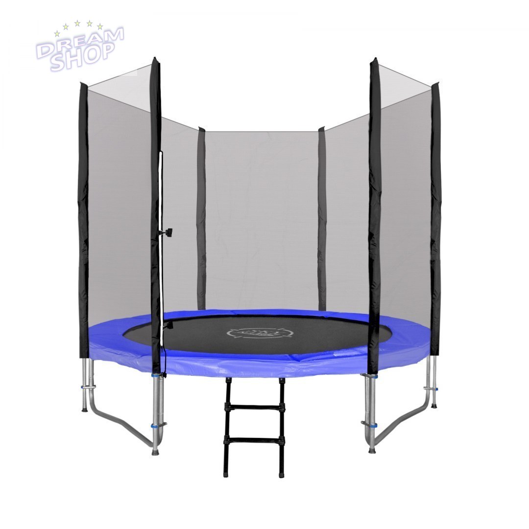 Trampolina Ogrodowa 8FT 244cm Niebieska Trampolina Ogrodowa 8FT 244cm Niebieska