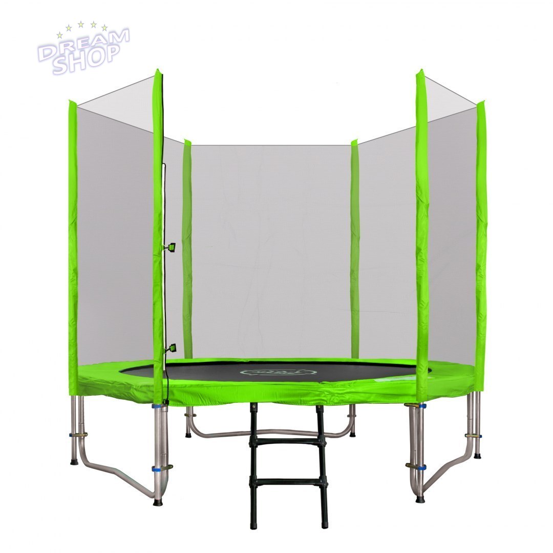 Trampolina Ogrodowa 8FT 244cm Zielona Trampolina Ogrodowa 8FT 244cm Zielona