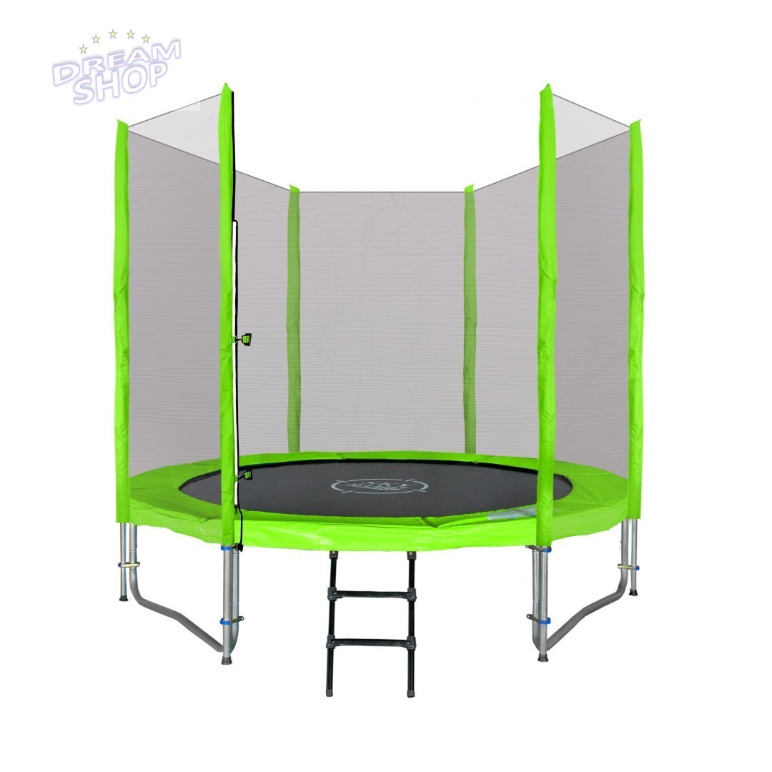 Trampolina Ogrodowa 8FT 244cm Zielona Trampolina Ogrodowa 8FT 244cm Zielona