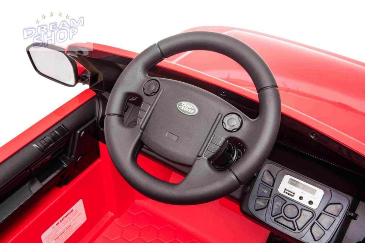 Pojazd Land Rover Discovery Czerwony Pojazd Land Rover Discovery Czerwony