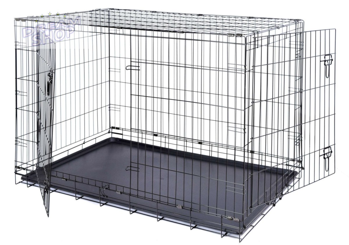 Klatka metalowa dla zwierząt 122x78x82 cm Klatka metalowa dla zwierząt 122x78x82 cm