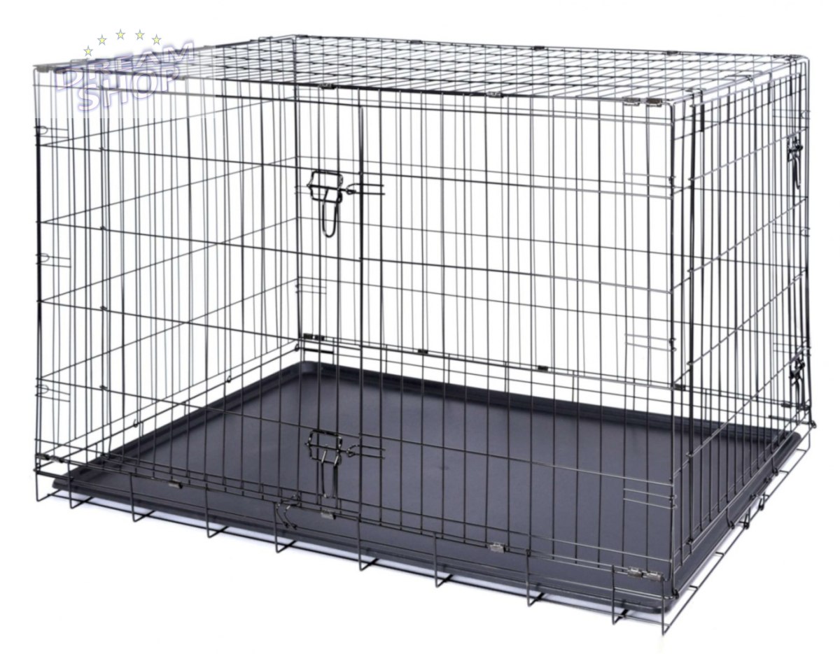 Klatka metalowa dla zwierząt 122x78x82 cm Klatka metalowa dla zwierząt 122x78x82 cm