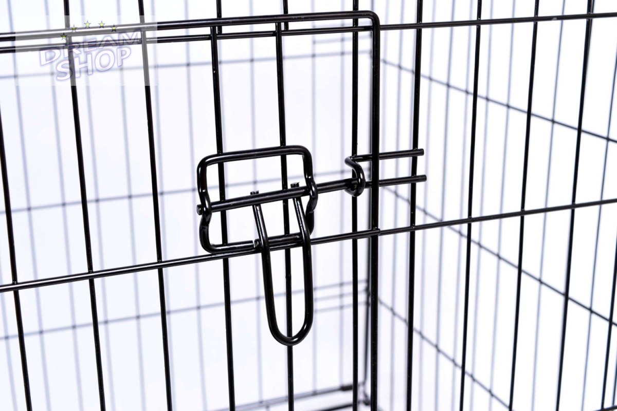 Klatka metalowa dla zwierząt 122x78x82 cm Klatka metalowa dla zwierząt 122x78x82 cm