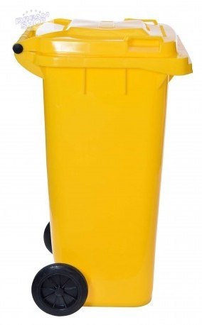 Komplet pojemników na odpady - 120l - cztery kolory (brązowy) Komplet pojemników na odpady - 120l - cztery kolory (brązowy)