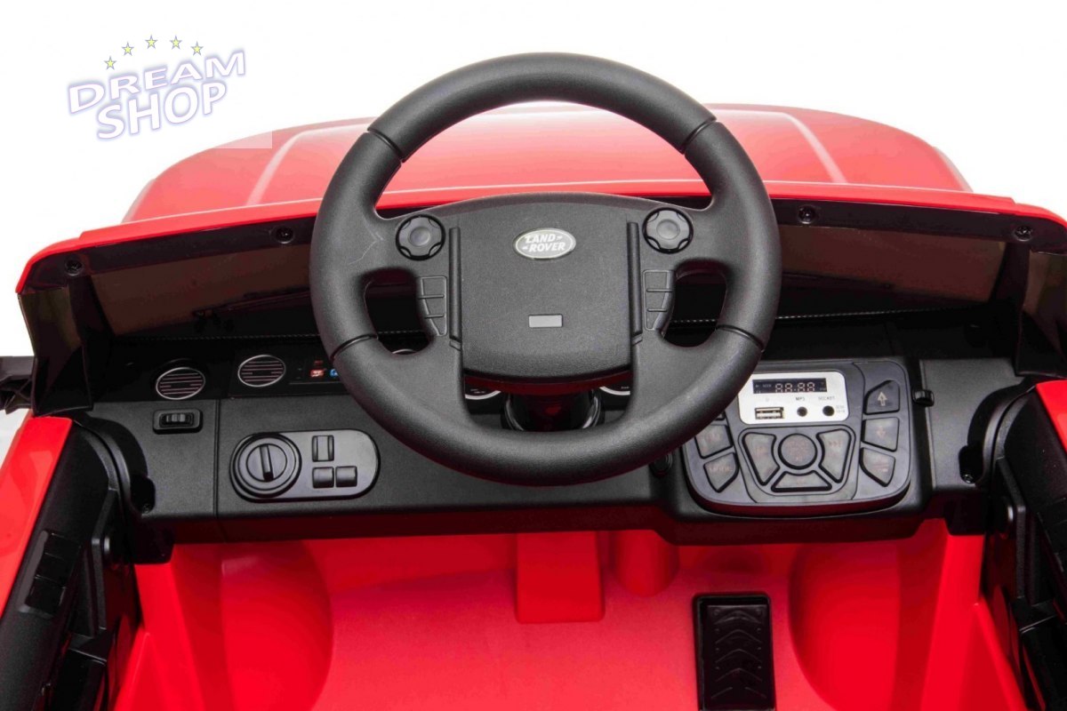 Pojazd Land Rover Discovery Czerwony Pojazd Land Rover Discovery Czerwony