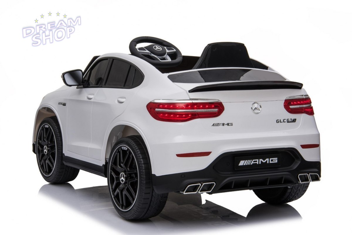 Pojazd Mercedes Benz GLC63S Biały Pojazd Mercedes Benz GLC63S Biały