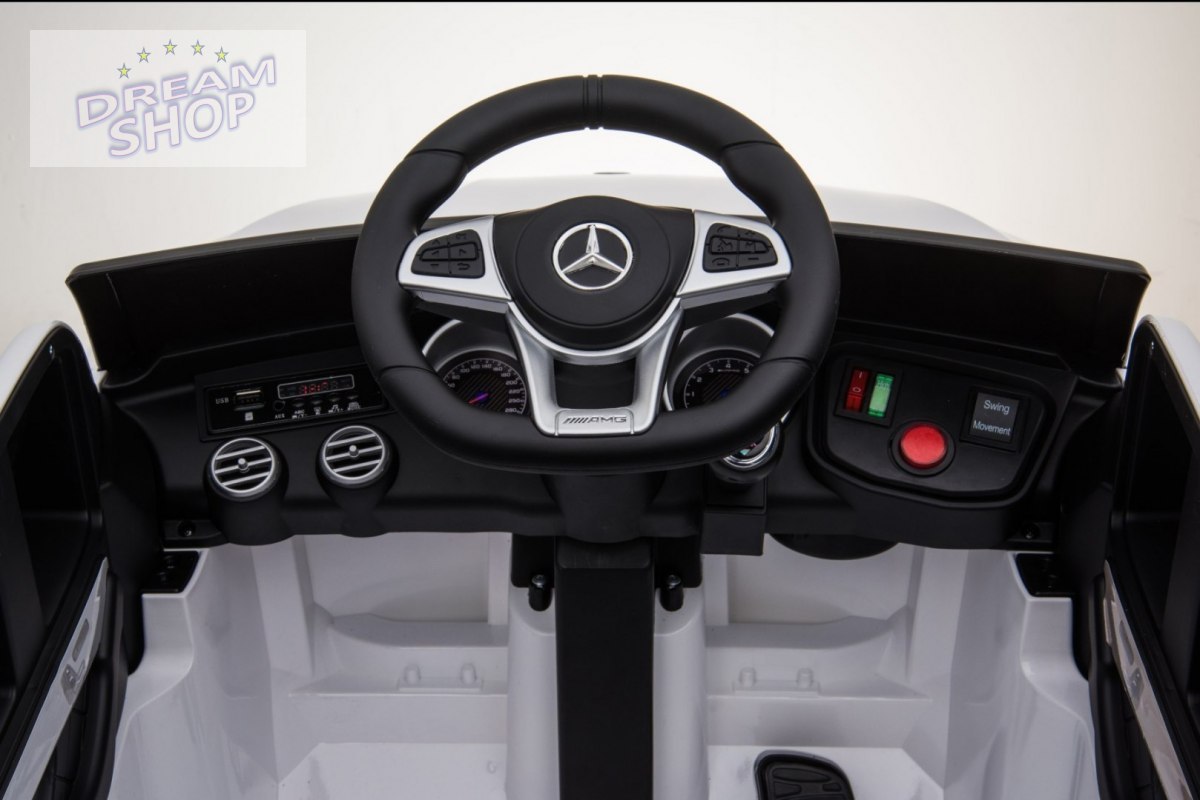 Pojazd Mercedes Benz GLC63S Biały Pojazd Mercedes Benz GLC63S Biały