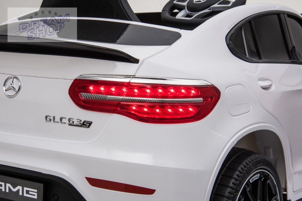 Pojazd Mercedes Benz GLC63S Biały Pojazd Mercedes Benz GLC63S Biały
