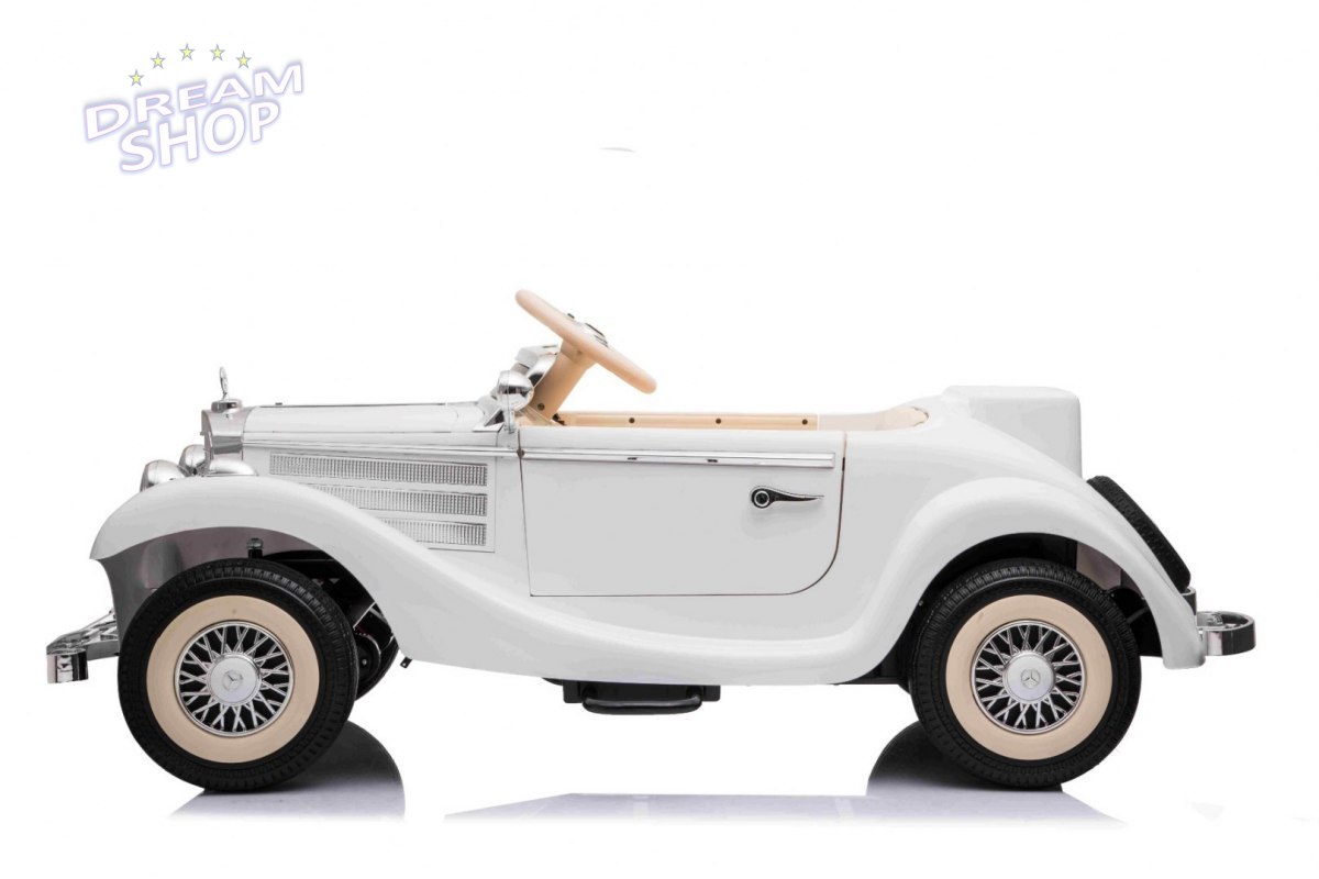 Pojazd Mercedes Benz Retro Typ 540A Biały Pojazd Mercedes Benz Retro Typ 540A Biały