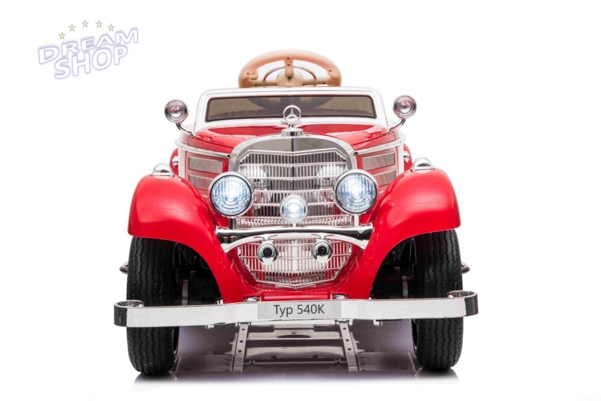 Pojazd Mercedes Benz Retro Typ 540A Czerwony Pojazd Mercedes Benz Retro Typ 540A Czerwony