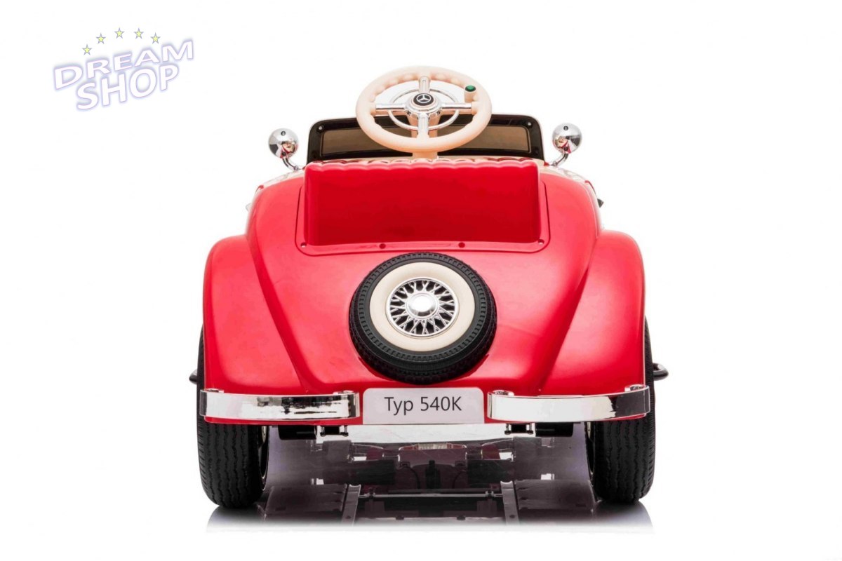 Pojazd Mercedes Benz Retro Typ 540A Czerwony Pojazd Mercedes Benz Retro Typ 540A Czerwony