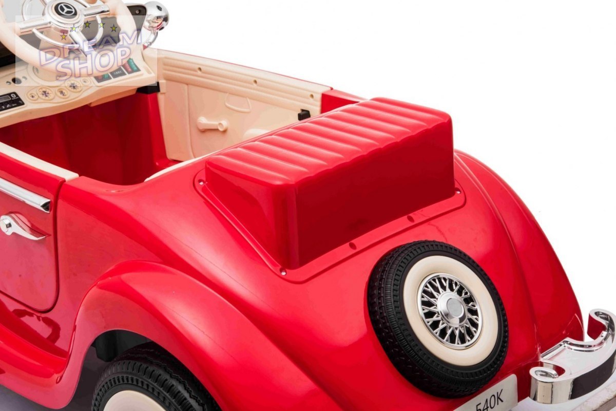 Pojazd Mercedes Benz Retro Typ 540A Czerwony Pojazd Mercedes Benz Retro Typ 540A Czerwony