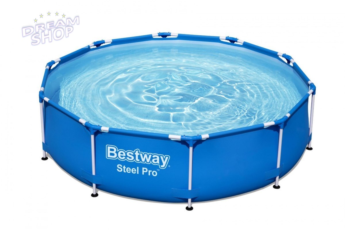 Basen Stelażowy 10 FT / 305 x 76 cm z Pompą BESTWAY Basen Stelażowy 10 FT / 305 x 76 cm z Pompą BESTWAY