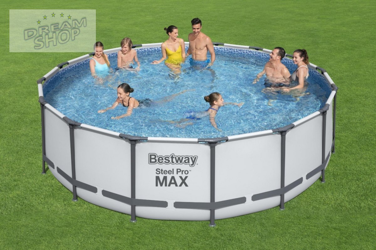 Basen Stelażowy 16FT. x 48in./488 x 122 cm BESTWAY Basen Stelażowy 16FT. x 48in./488 x 122 cm BESTWAY