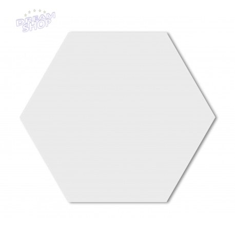 Dekoracyjne lustro akrylowe Hex - srebrne Dekoracyjne lustro akrylowe Hex - srebrne