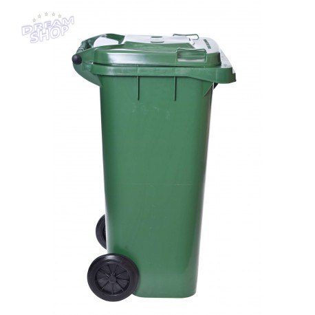 Pojemnik na odpady 120L kosz -zielony Pojemnik na odpady 120L kosz -zielony