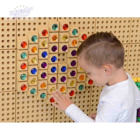 Akrylowe Kolorowe Diamenciki Do Tablicy Naukowej STEM Masterkidz 72 Sztuki Akrylowe Kolorowe Diamenciki Do Tablicy Naukowej STEM Masterkidz 72 Sztuki