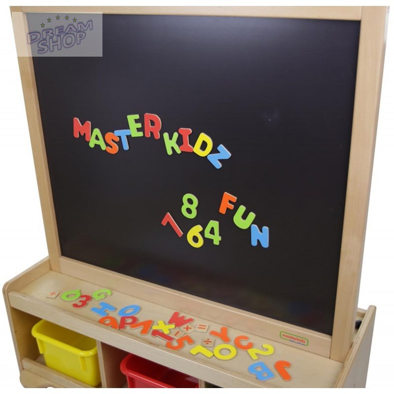 Dwustronna Tablica Kredowa i Magnetyczna Do Pisania Masterkidz Dwustronna Tablica Kredowa i Magnetyczna Do Pisania Masterkidz