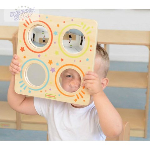Sensoryczna Tablica Lustra I Soczewki Zakrzywienia Obrazu Masterkidz